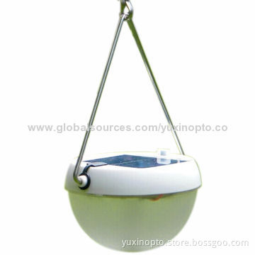 LED solar light sensor lamp